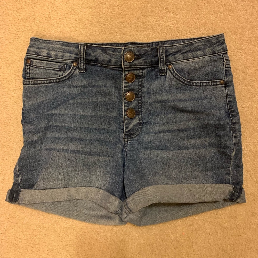 Jessica Simpson High waisted Jean shorts